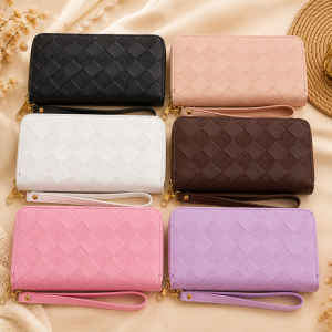 Billetera Woven Elegance Premium